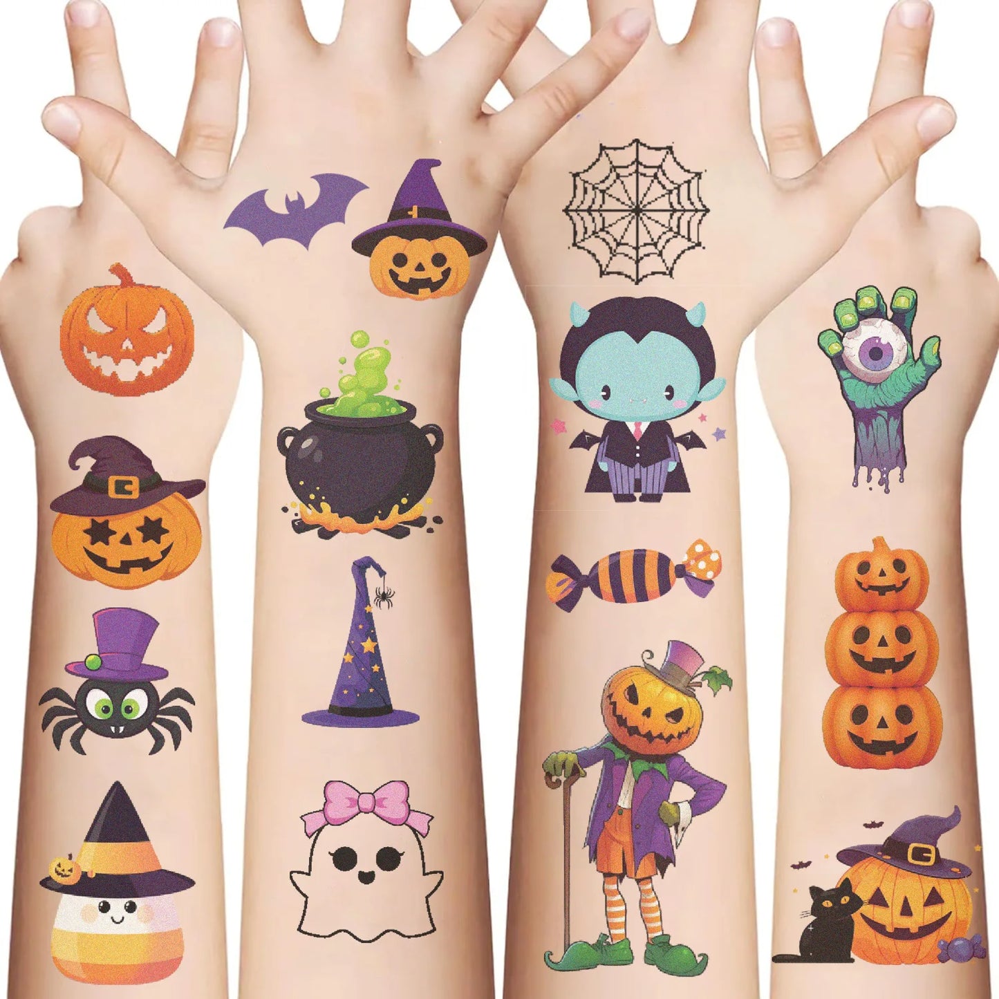 Halloween Temporary Tattoo Pack