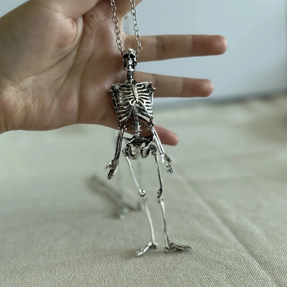 Skeleton Pendant Necklace