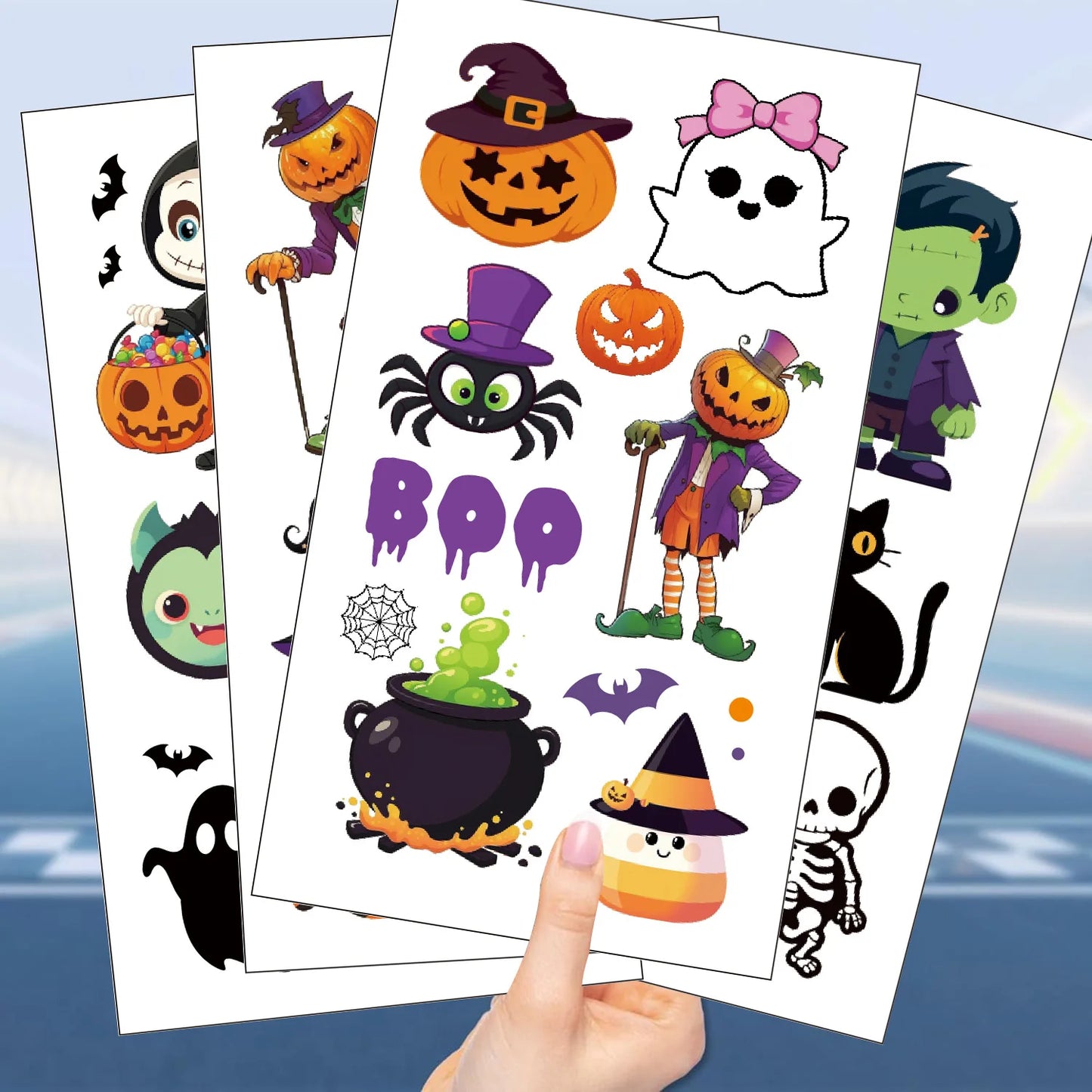 Halloween Temporary Tattoo Pack