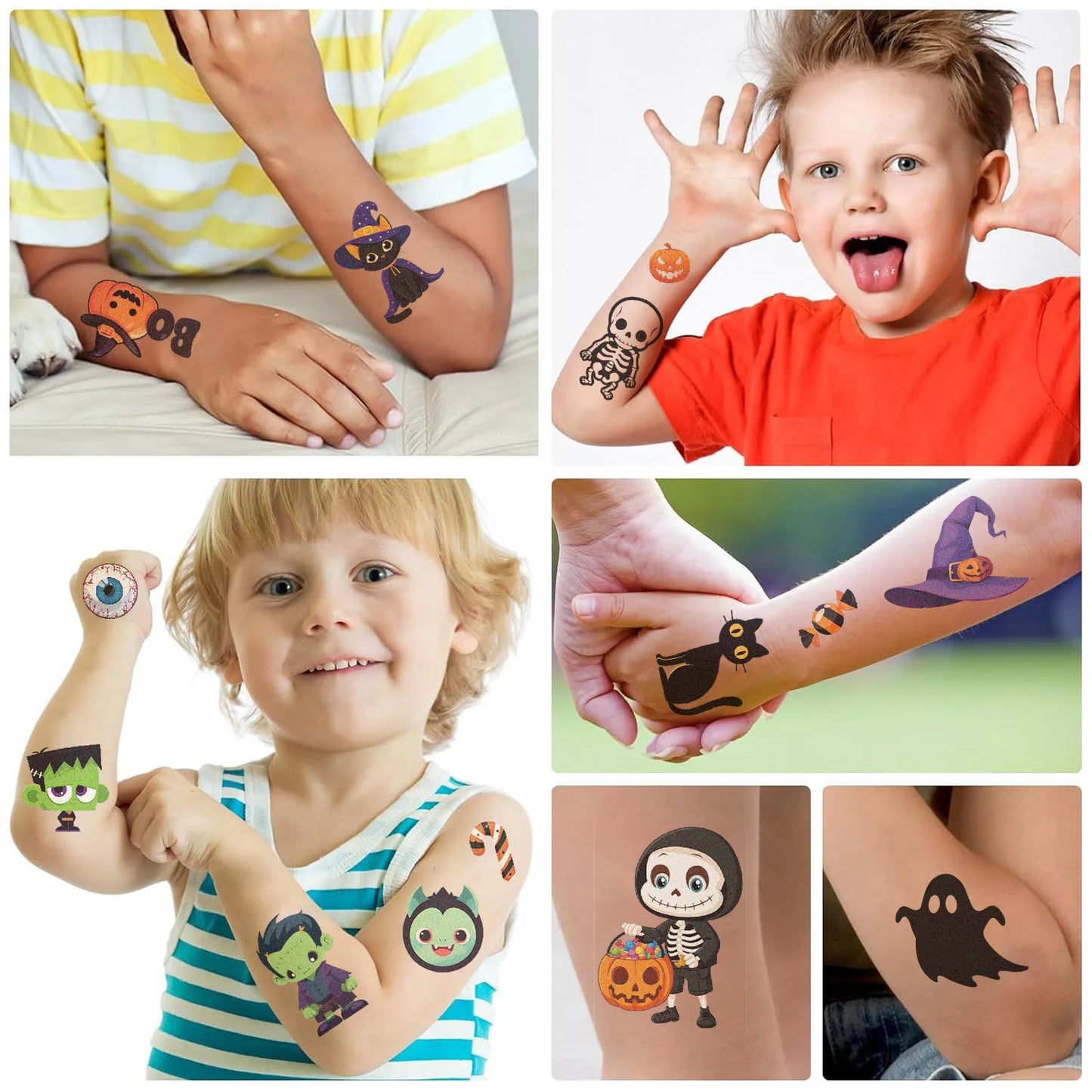Halloween Temporary Tattoo Pack