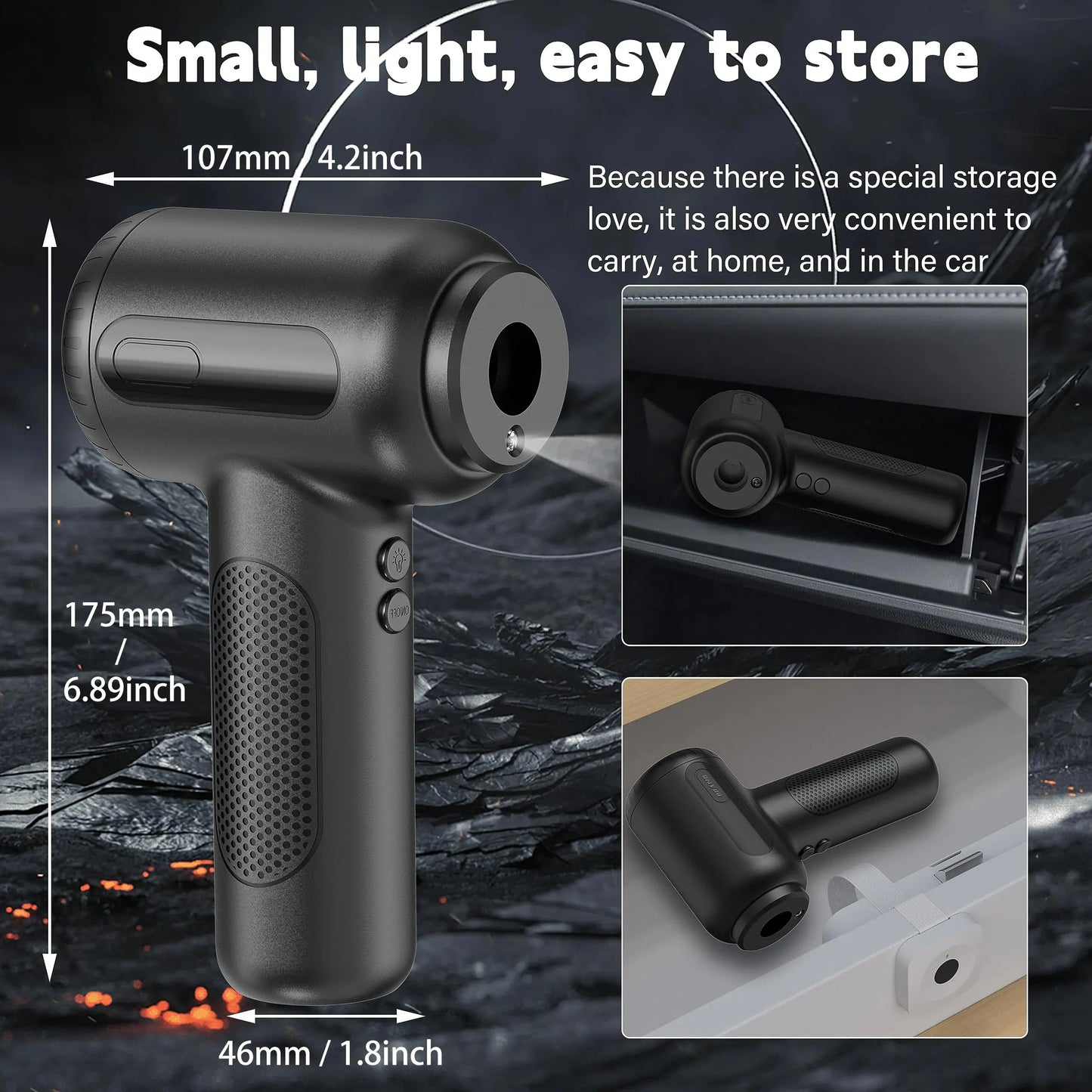 DustBlitz Pro // Cordless Air Sprayer