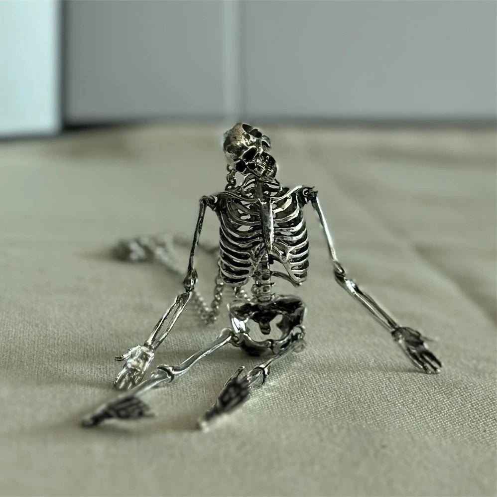 Skeleton Pendant Necklace