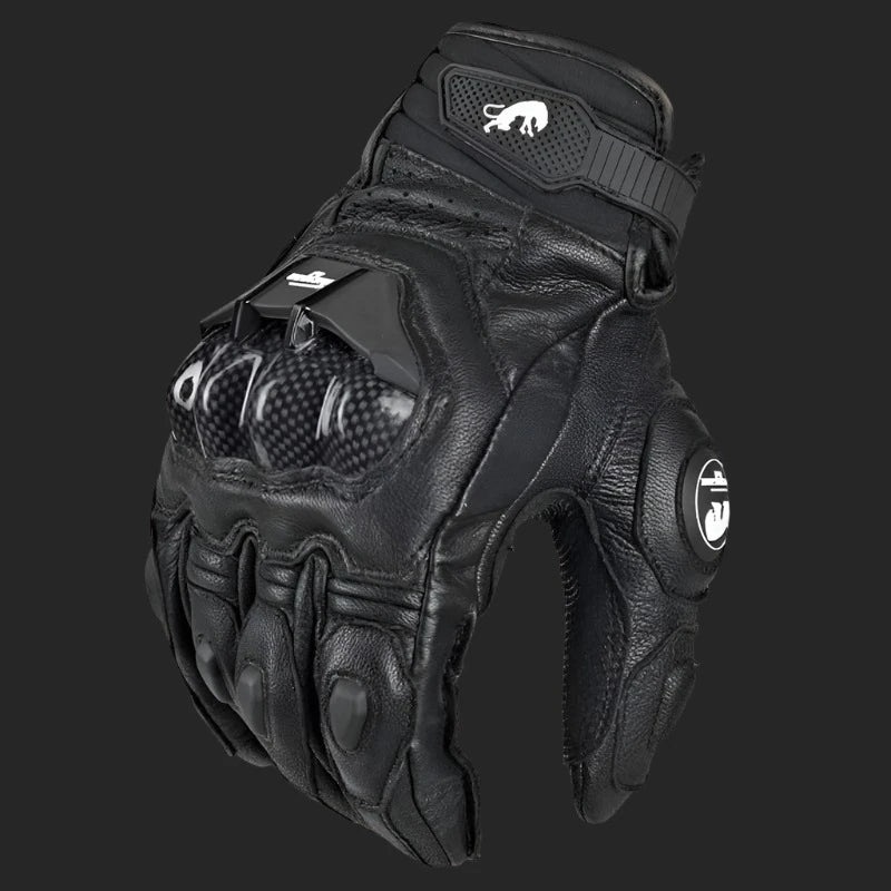 Viper Grip // Genuine Leather Motorcycle Gloves