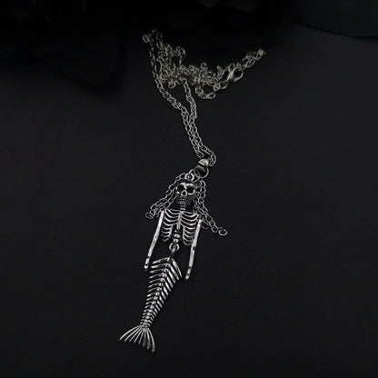Mermaid Skeleton necklace