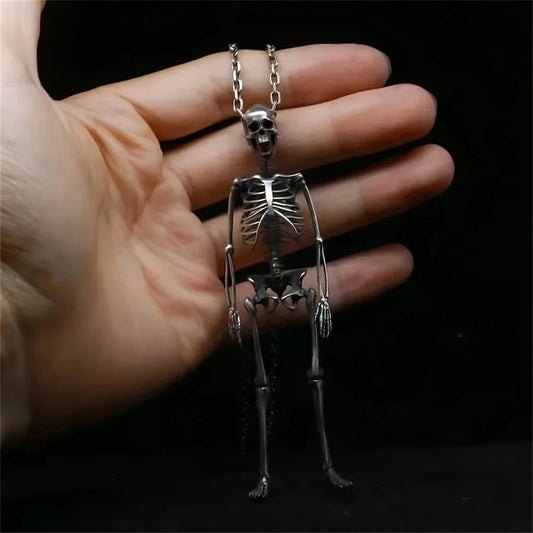 Skeleton Pendant Necklace