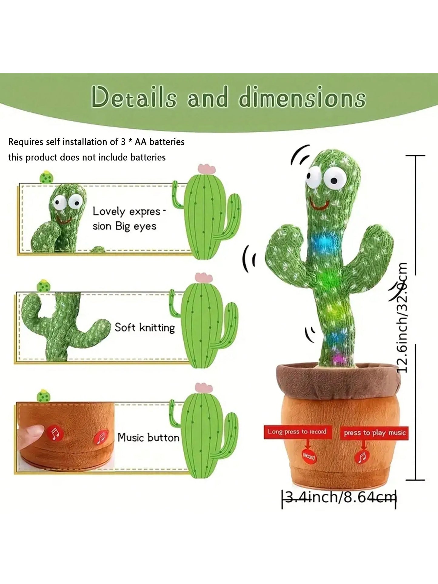Tiktok Dancing and Talking Cactus