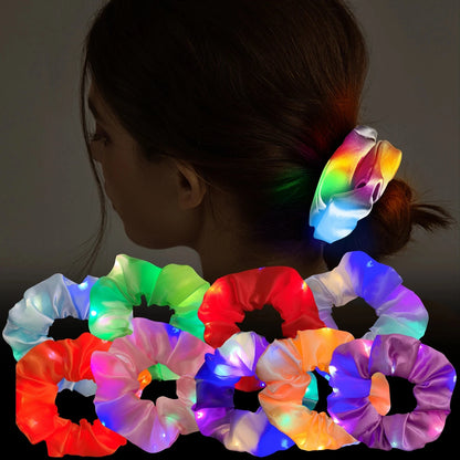 LED Party Bobble Scrunchies