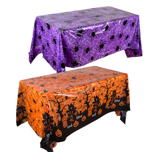 Halloween Decoration Plastic Table Cover