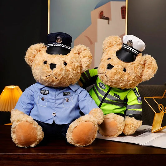 Plush Police Bears Collection