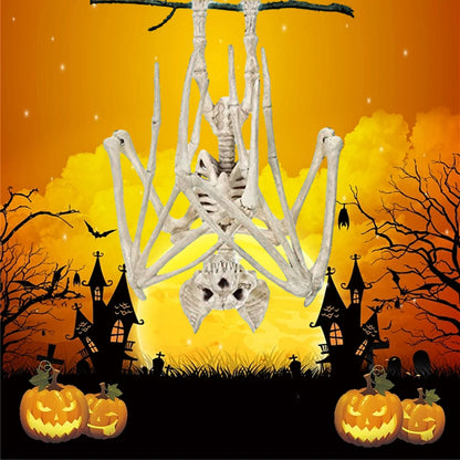 Halloween Horror Bats Skeleton Decoration