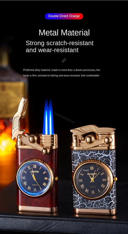 The Blu Blaze Collection // Bespoke Gas Lighter