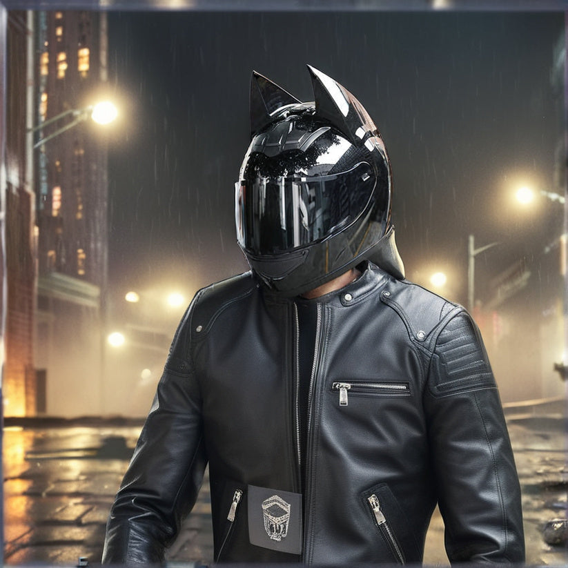 The Batman // Motorcycle Helmet